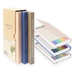 Set IROJITENS - Woodland - Tombow - 3 coffrets-livre de 10 couleurs assorties