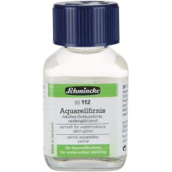 Vernis pour aquarelle - 60 ml - Finition satinée - Schmincke