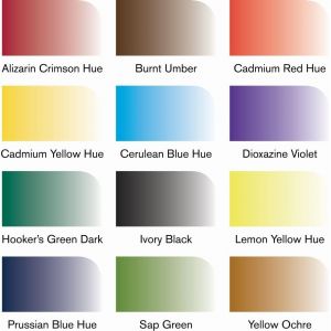 Set de 12 Promarker Watercolour - Nuancier couleurs basiques - Winsor & Newton 