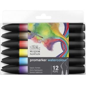 Set de 12 Promarker Watercolour - Winsor & Newton 