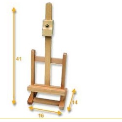 Mini Chevalet de table Kos en hêtre