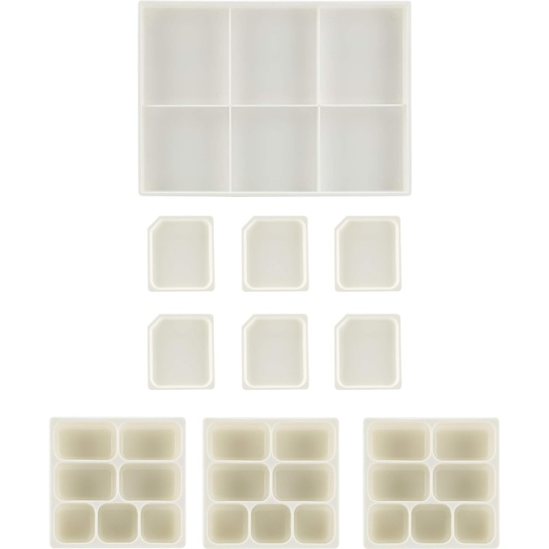 Palette Acryl-a-Miser - 32x23x4 cm - 6 compartiments fixes de 10.5 x 10.8cm