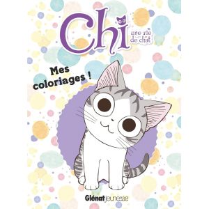 Mes coloriages - Chi une vie de chat - Livre