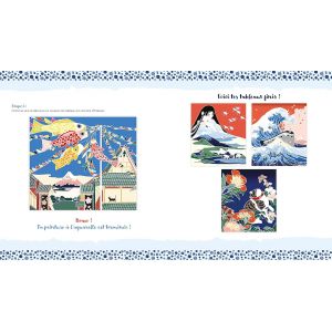L'art à la manière Hokusai - Aquarelle - Livre