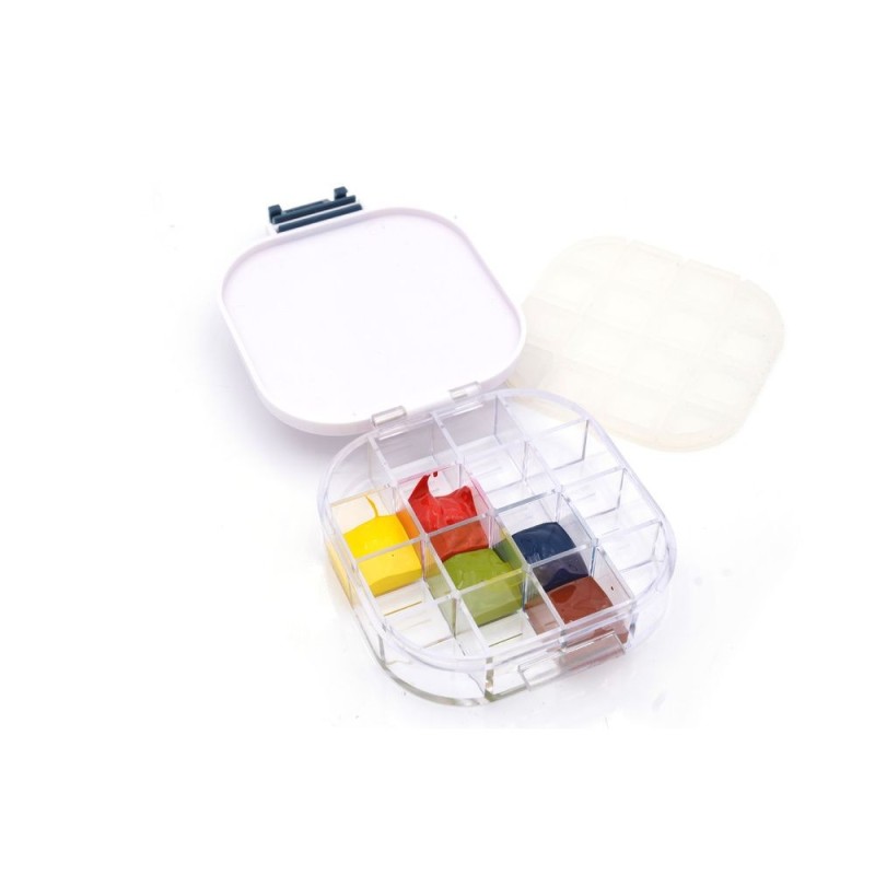 Station Aquarelle Nomade ART & GO - Joint étanche sur la palette : idéal pour conserver efficacement les couleurs