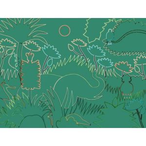 L'art à la manière Le douanier Rousseau - 6 cartes à gratter + 1 stylet - Jungle - $Livre