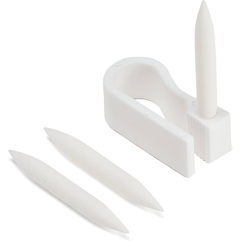 Set de 3 pointes de rechange -  Outil d'aide inclus - Pointe pinceau 1mm - Colorex