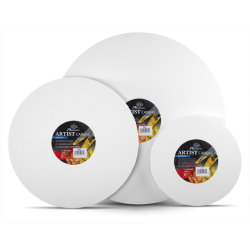 Châssis rond coton - Grain moyen 350g - 20cm, 30cm, 40cm et 50cm - Phoenix