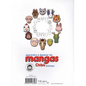 Apprendre à dessiner Chibis animaux - dessin des mangas et notamment des chibis - Livre