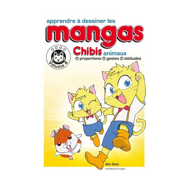 Apprendre à dessiner Chibis animaux - 127 pages - étape par étape - Livre