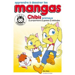 Apprendre à dessiner Chibis animaux - Livre