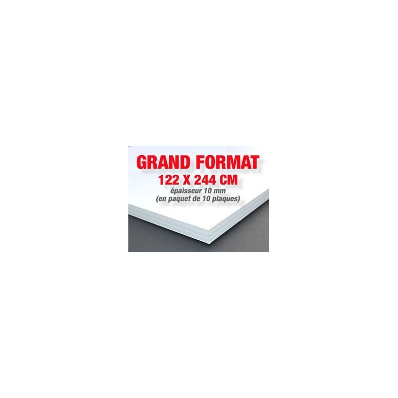Carton mousse et carton plume très grand format