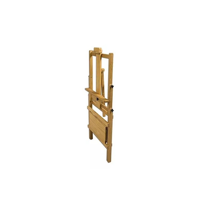 Chevalet multi-techniques rangé à plat