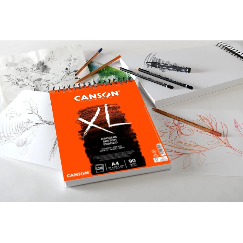 Bloc CANSON XL croquis format A4