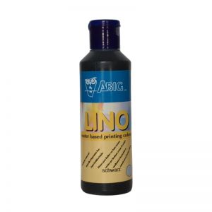 Encre lino - 80ml - NOIR - tout type de gravure en relief ; gravure sur bois, linogravure.. -  Abig