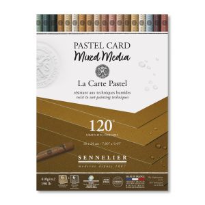 Pastel Card mixed media - Les Terres - 18x24cm Sennelier