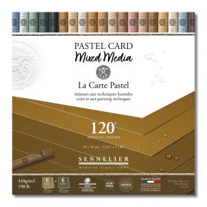 Pastel Card mixed media - Les Terres -  Sennelier