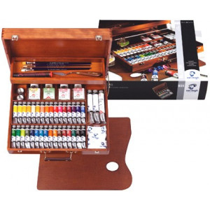 Coffret Peinture à l'huile - 24 x 22 ml - Peinture à l'huile - Creavea