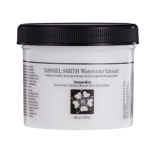 Fond pour aquarelle 118ml -Blanc de titane -  Qualité similaire au papier aquarelle pressé à froid - Daniel Smith