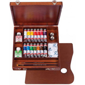 Coffret Acrylique Van Gogh Inspiration, peintures acrylique, Acrylique fine  - Creastore