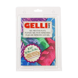 Plaque de Gel pour Impression -  travaux d'estampillage et impression mono - Gelli