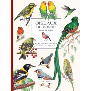 Oiseaux du monde à colorier - Livre