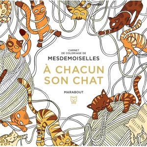 Coloriage " à chacun son chat" - Livre