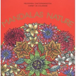 Mandalas nature coloriage - 45 dessins inspirés de mandalas : forêts tropicales, jungle, fonds marins.. - Melpomeni Chatzipanagi