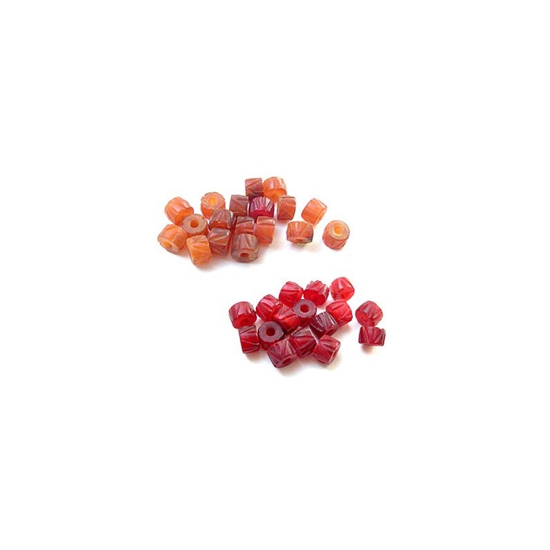 Perles naturelles en corne