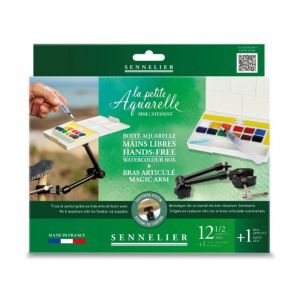 Set aquarelle mains libres La petite Aquarelle + bras articulé - Sennelier