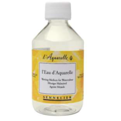 L'Eau d'Aquarelle - 250ml - Médium ouillant pour dilution aquarelle - Sennelier