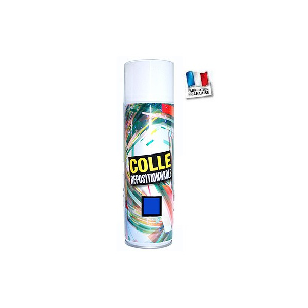 Colle Repositionnable en spray- Montages successifs