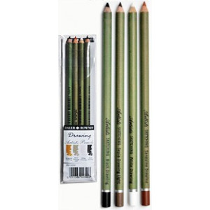 Pochette de 4 crayons Dessin  - Daler Rowney