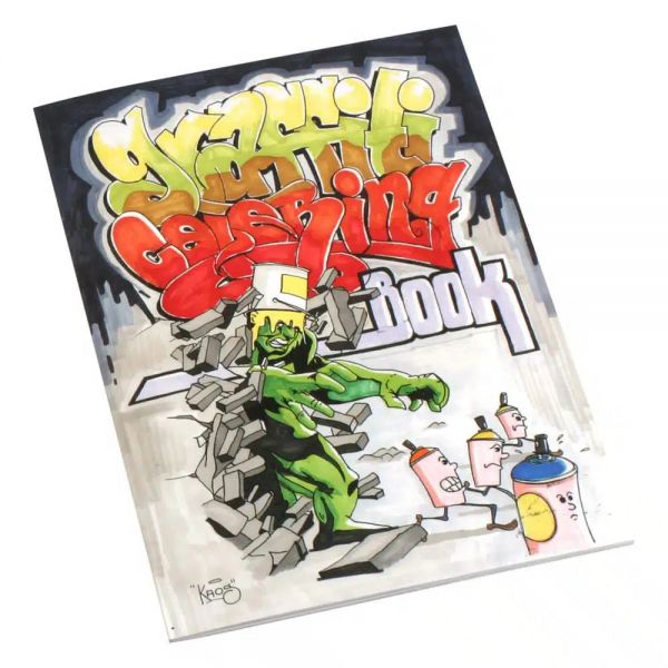 Graffiti Coloring Book - Livre