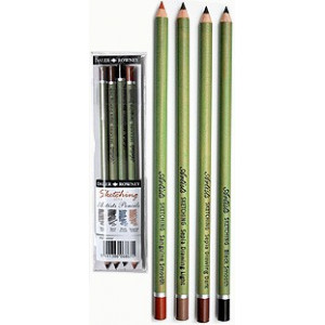 Pochette de 4 crayons Esquisse - Daler Rowney