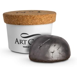 Pot en faïence pâte graphite 450g - Estompage, esquisse, dessin, modelage.. - Art Graf