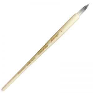 Pinceau bambou aquarelle - Aquarellys - Série 701RO - Forme ronde - manche en bambou -  Léonard