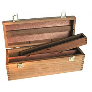 Boîte de rangement Beaux-Arts, coffret bois pour rangement peinture