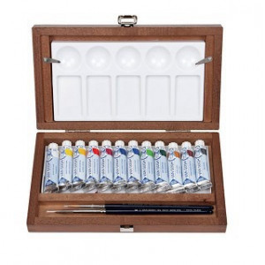 Coffret bois Aquarelle Van Gogh en tubes