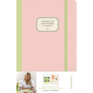 Carnet souvenirs au papier à l'aquarelle - Livre