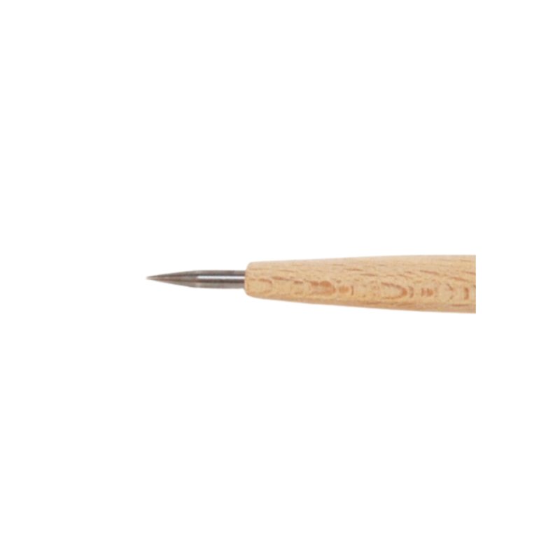 Pointe sèche - 3mm - 190900 - Pointe fine en acier trempé - 60mm de longueur - Gravure - Abig