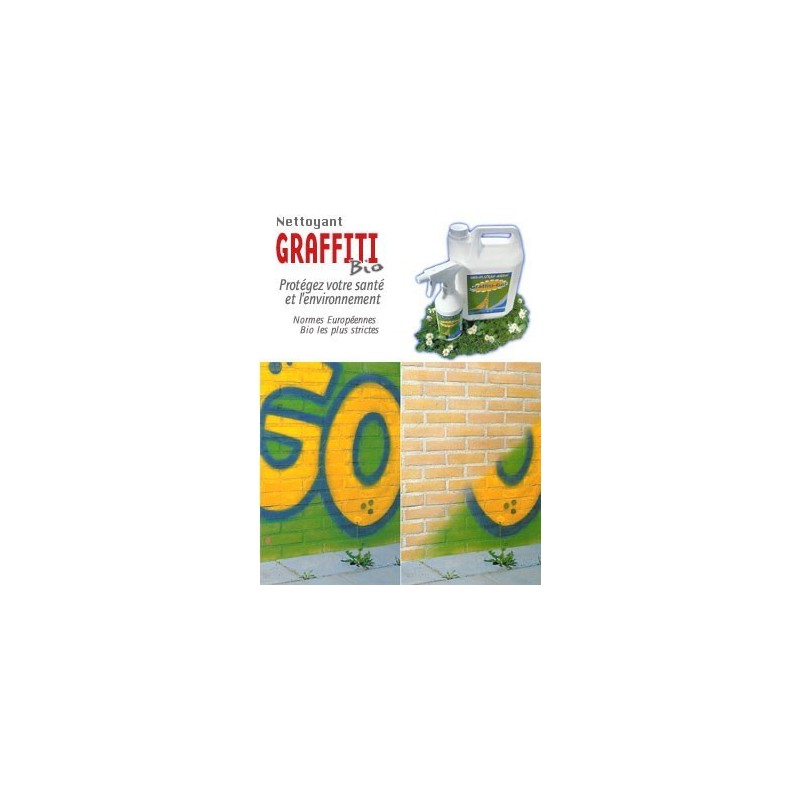 Nettoyant Graffiti, nettoyage peinture,  décapants bio