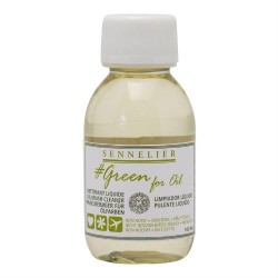 Nettoyant liquide 100ml - nettoyage en profondeur des accessoires de peinture à l'huile - Non nocif et respectueux de l'environn