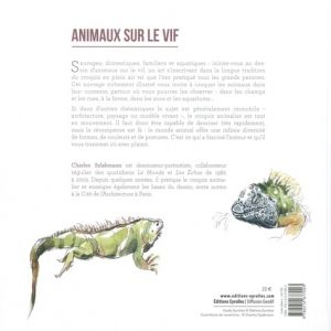 Animaux sur le vif - L'art du croquis - croquis animalier en mouvement - Charles Szlakmann - Eyrolles - Livre