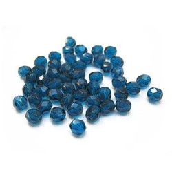 Facettes ou perles de Bohême - Aigue Foncé