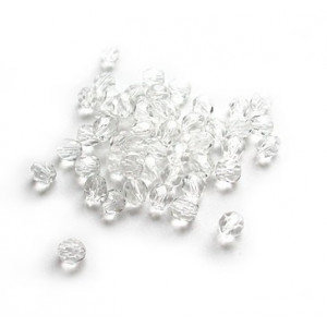 Facettes ou perles de Bohême - Cristal - 