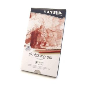 Set 6 crayons esquisse et accessoires - Lyra