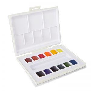 Kit aquarelle d'Ondine de Peretti - Palette 12 couleurs extra-fines aquarelle - Sennelier
