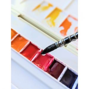 Kit aquarelle d'Ondine de Peretti - Pinceau spécial aquarelle - Sennelier