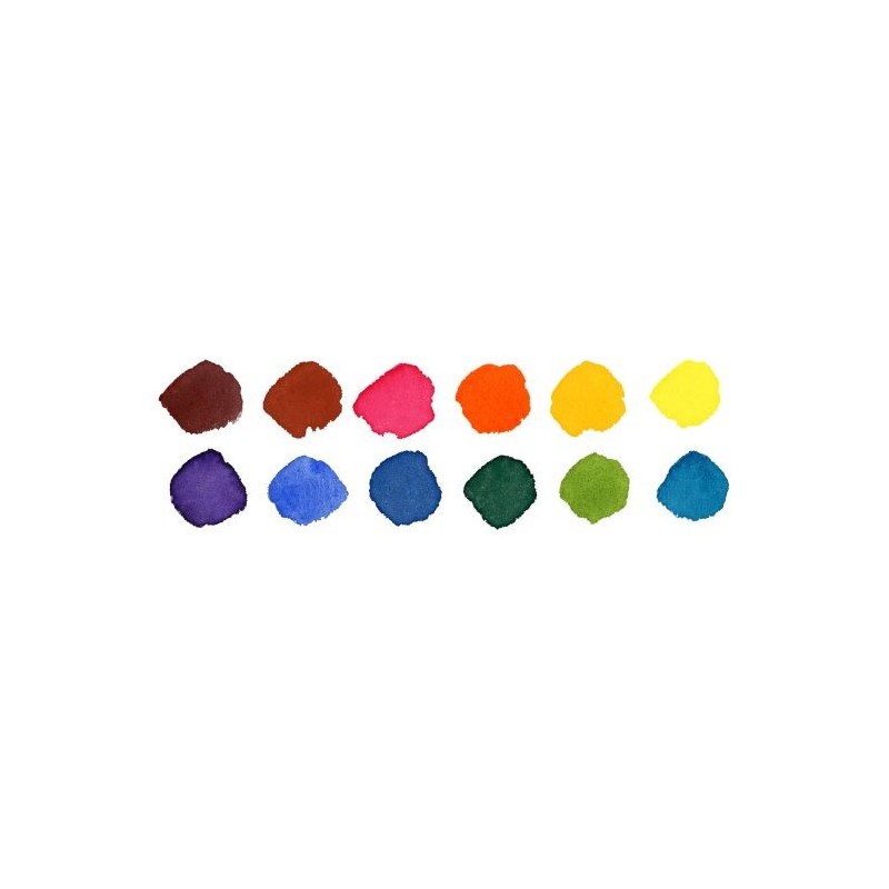 Kit aquarelle d'Ondine de Peretti - Nuancier des 12 couleurs extra-fines - Sennelier